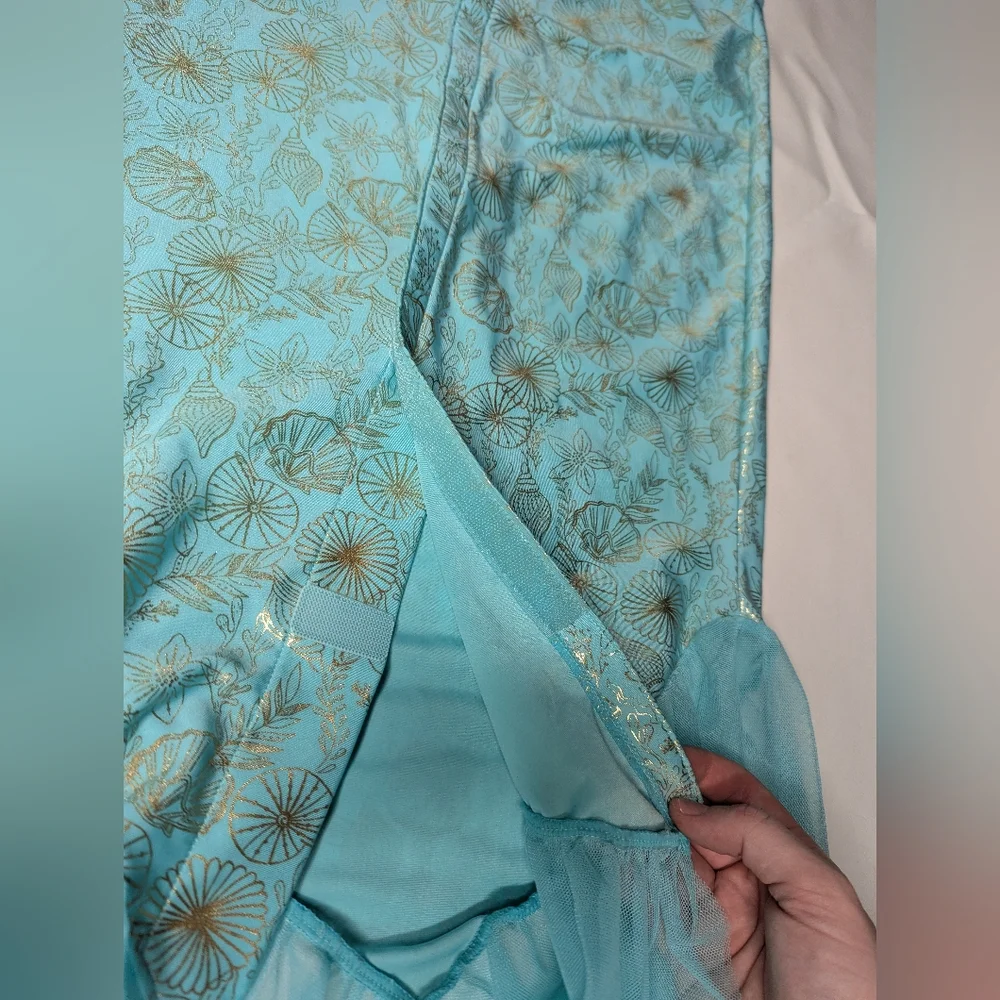 Disney Ariel Little Mermaid Fin Skirt Size XL